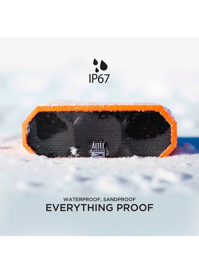 Altec Lansing - Jacket H2O 2 Waterproof Bluetooth Speaker With 3.5Mm Aux Port, Ip67 Certified & Floats In Water, Compact & Portable Speaker For Travel & Outdoor Use, 8 Hour Playtime - Image 1