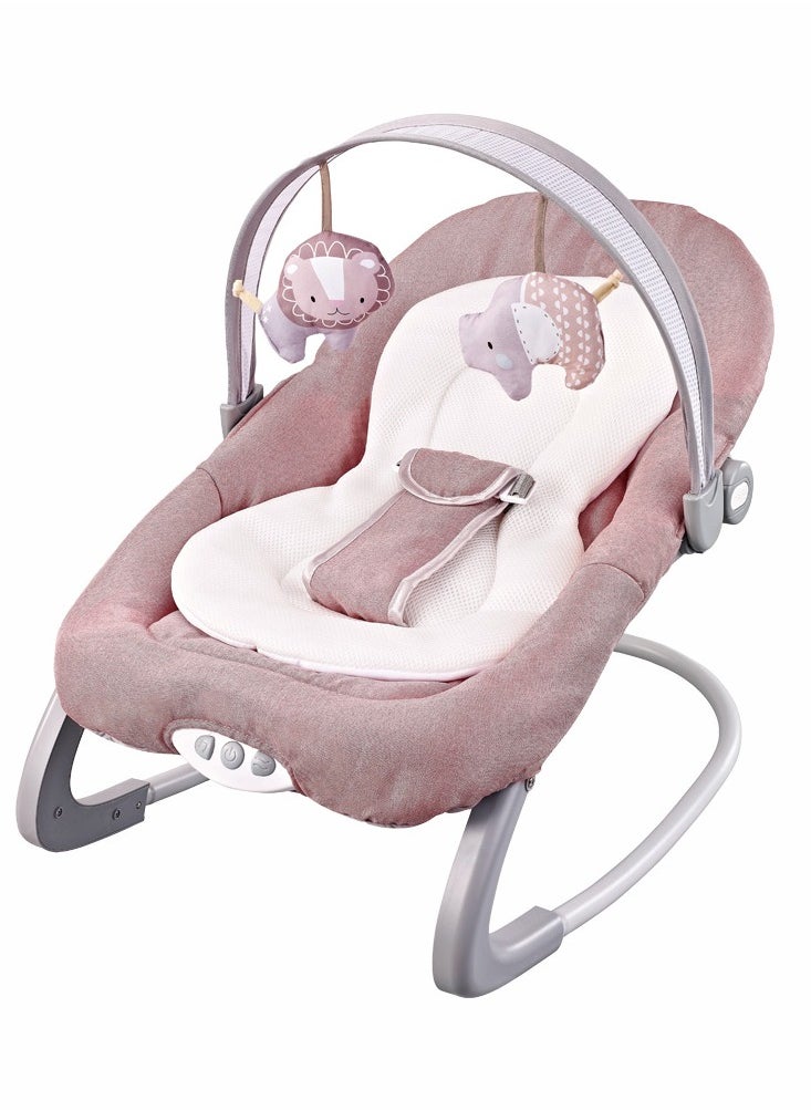 Baby Bouncer With Removable Toys, Soothing Music and Vibrations - Light Brown - pzsku/ZCC0226F86EEA66534146Z/45/_/1740404179/1a354a7f-0761-4157-bced-6256bc6fd14b