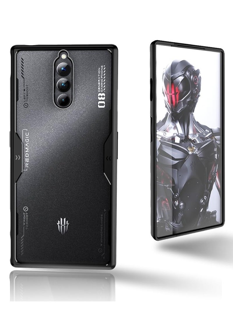 Aookay - Case for Nubia Red Magic 8 Pro/8S Pro/8 Pro+/8S Pro+ phone case, transparent hard PC and soft silicon TPU protective case, ultra thin, anti slip - Image 1