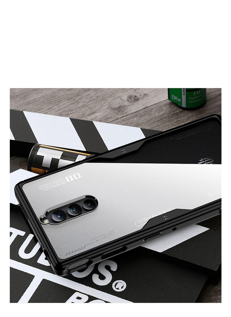 Aookay - Case for Nubia Red Magic 8 Pro/8S Pro/8 Pro+/8S Pro+ phone case, transparent hard PC and soft silicon TPU protective case, ultra thin, anti slip - Image 1