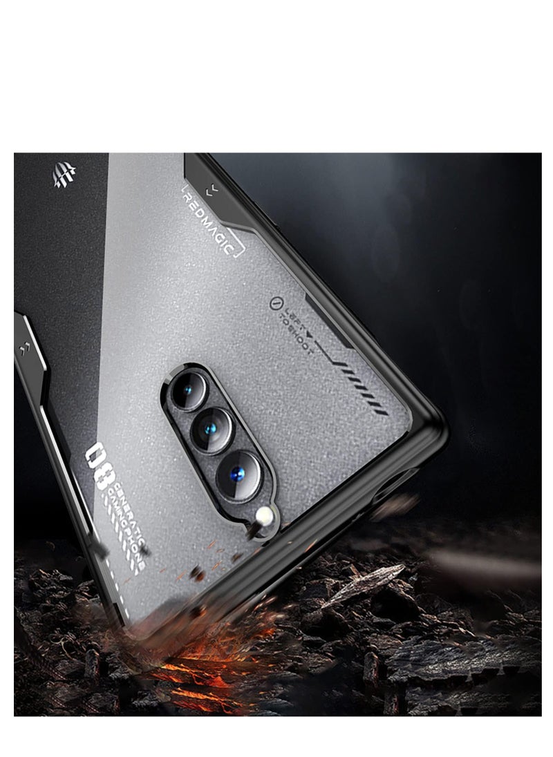 Aookay - Case for Nubia Red Magic 8 Pro/8S Pro/8 Pro+/8S Pro+ phone case, transparent hard PC and soft silicon TPU protective case, ultra thin, anti slip - Image 1