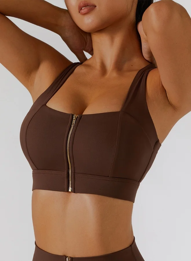KAWN.YOGA Womens X Back Sports Bra - Padded Low Impact Workout Yoga Bra with Removable Built in Bra