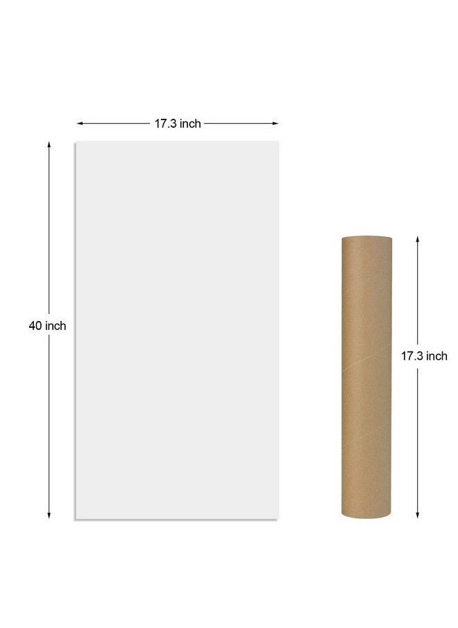 Board2by - Magnetic Whiteboard Contact Paper 40 X 17.3 Inch Self Adhesive Dry Erase Sticker For Wall Removable White Board Wallpaper Roll With 42 Magnetic Letters For Kids Classroom Office - Image 1
