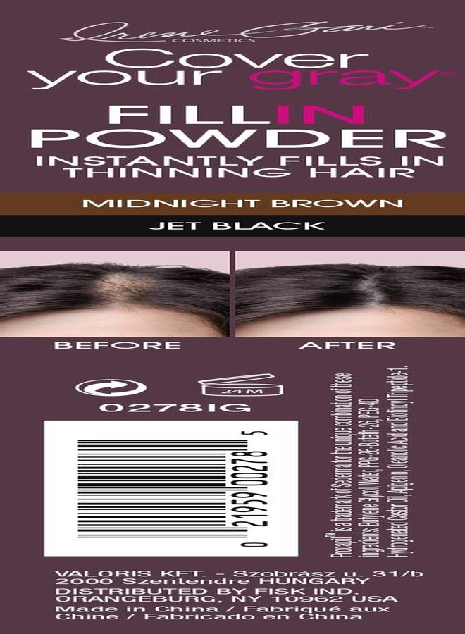 Cover Your Gray Fill In Powder Pro Midnight Brown/Jet Black - Image 2