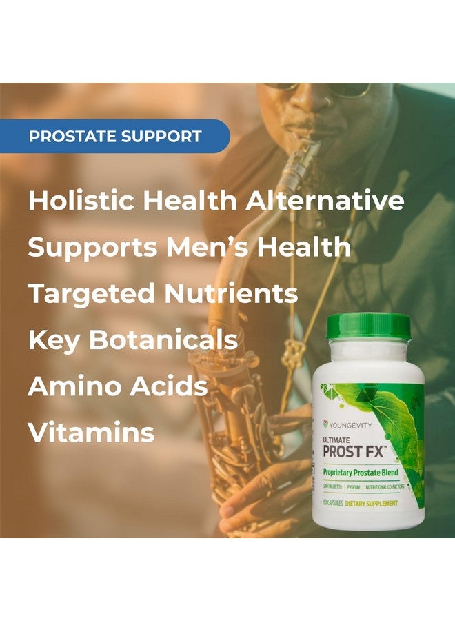 Youngevity Ultimate Prost Fx™ - Saw Palmetto + 9 Herb Blend for Men's Prostate Health - DHT Support - Urinary and Prostate Supplement - 60 Capsules (Pack of 2) - Image 4
