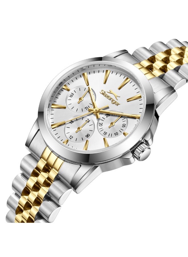 سلازنجر ساعة نسائية معدنية متعددة الوظائف  ملم - Image 5