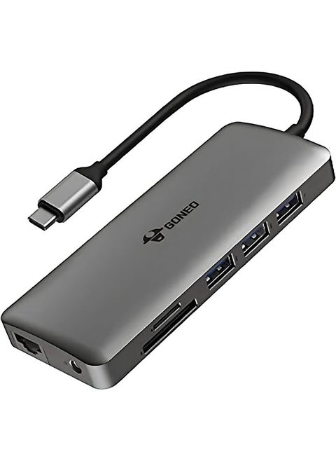11 in 1 USB C Docking Station,Type C Hub Multiport Adapter with 2 HDMI Ports,100W PD Charger Port,5Gbps USB C,1000Mbps Ethernet Port,USB C Dongle for Dell XPS,MacBook,Hp,Lenovo,Samsung Galaxy