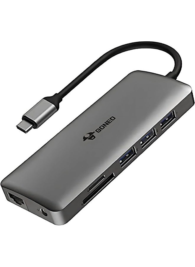 11 in 1 USB C Docking Station,Type C Hub Multiport Adapter with 2 HDMI Ports,100W PD Charger Port,5Gbps USB C,1000Mbps Ethernet Port,USB C Dongle for Dell XPS,MacBook,Hp,Lenovo,Samsung Galaxy