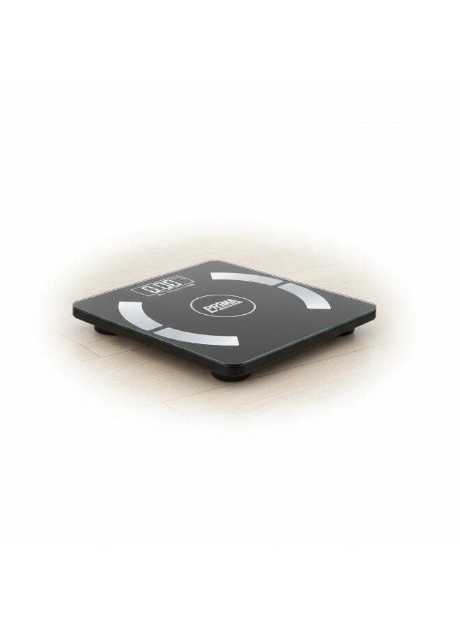 بريما ميزان PRIMA التحليلي الرقمي لمتابعة الوزن ومؤشرات الجسم بدقة عالية، يساعدك تفهم جسمك صح وتتابع صحتك اليومية بسهولة من البيت وبدون تعقيد - Image 2