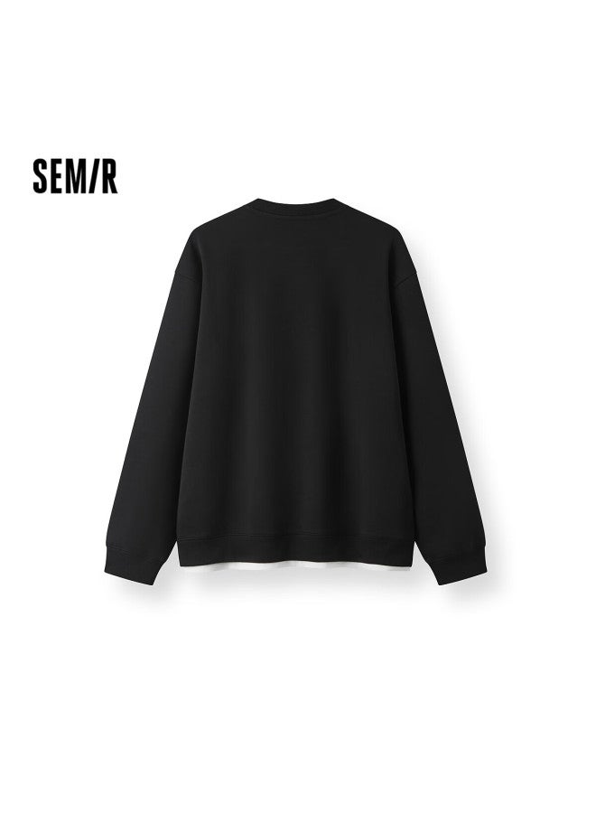 Semir Xcne Aeroe Collaboration Men's Two-in-one Sweatshirt Autumn 101525116118 - Image 1