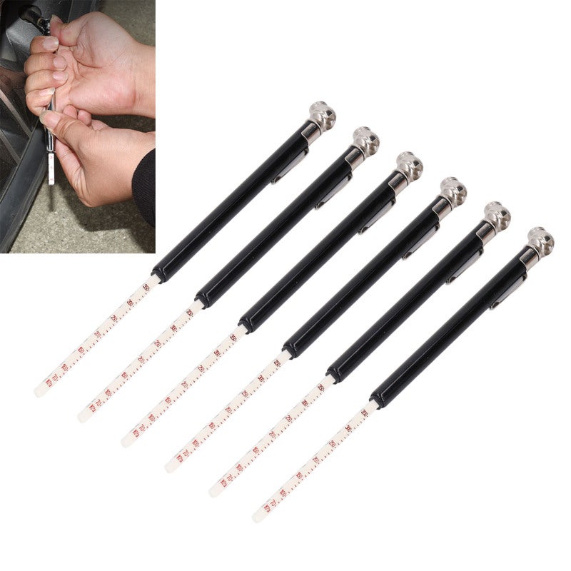 Tire Gauge 20 Pack Travel-Size Rustproof Stainless Steel - High Accuracy 3-Range Clear ABS Scale Portable Pressure Reader for Cars ATVs Motorcycles Bikes Vehicle Safety Maintenance - Image 4