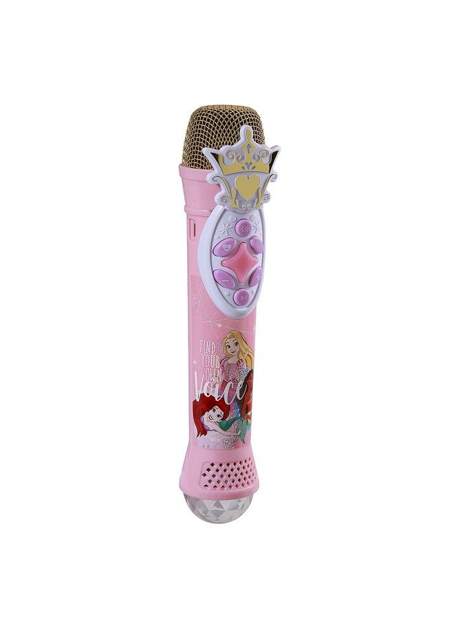 eKids Disney Princess Karaoke Microphone With Bluetooth Speaker Wireless Microphone Connects To Disney Songs Via Ez Link Feature For Fans Of Disney Princess Toys  - Image 3