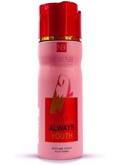 NEW NB Unbranded French Crystal Always Youth Deodorant Spray for Women – 200ml | Fresh, Elegant Scent  - Image 1