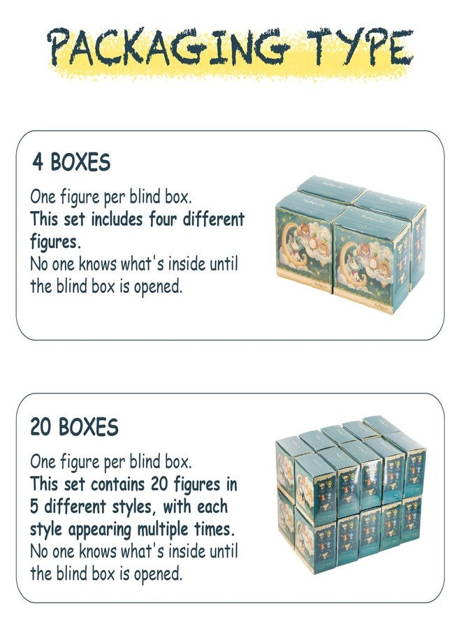 Clock King Morphique Zoo Series - Animal Eraser Blind Boxes, 4Pcs Blind Boxes, Erasable Puzzle Cute Figures, Desktop Pets for Kids, Classroom Rewards, Back to School Supplies, Party Gifts. - Image 4