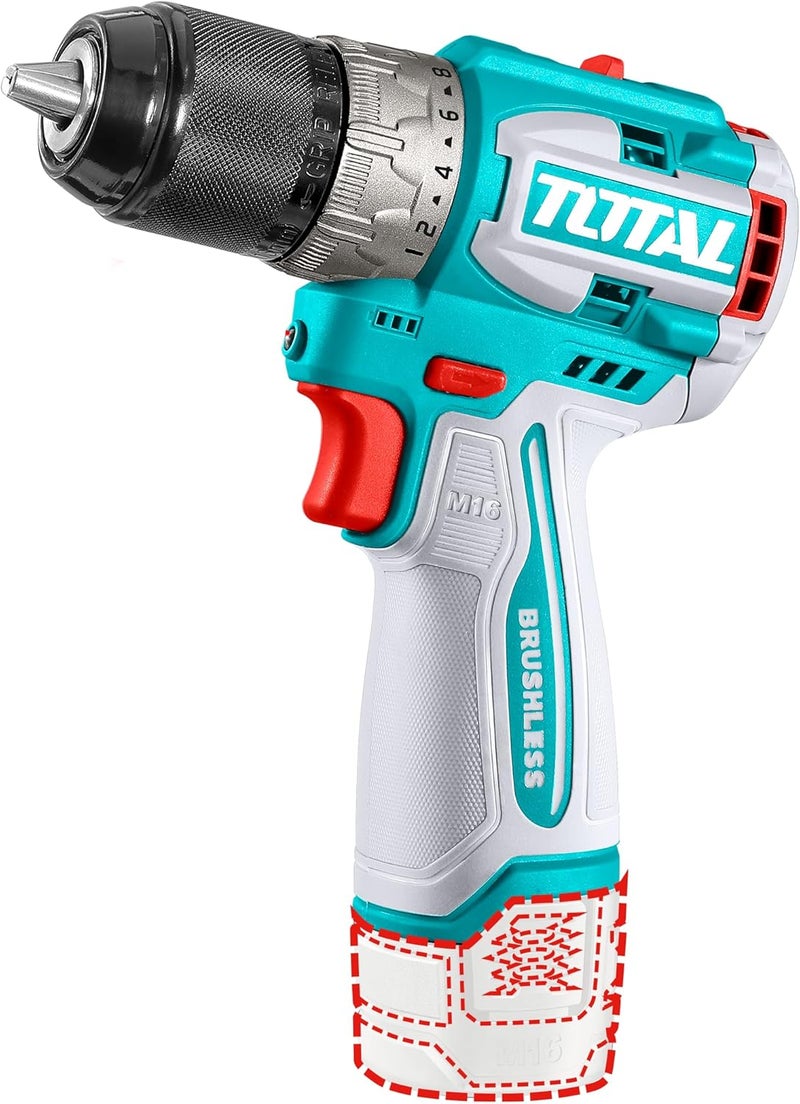 Total TDLI16682 Compact Brushless Cordless Drill - Image 1
