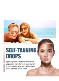 West&Month Self Tanning Drops Body Face Self Tanner Sunless Self Tanning Water  - Image 4