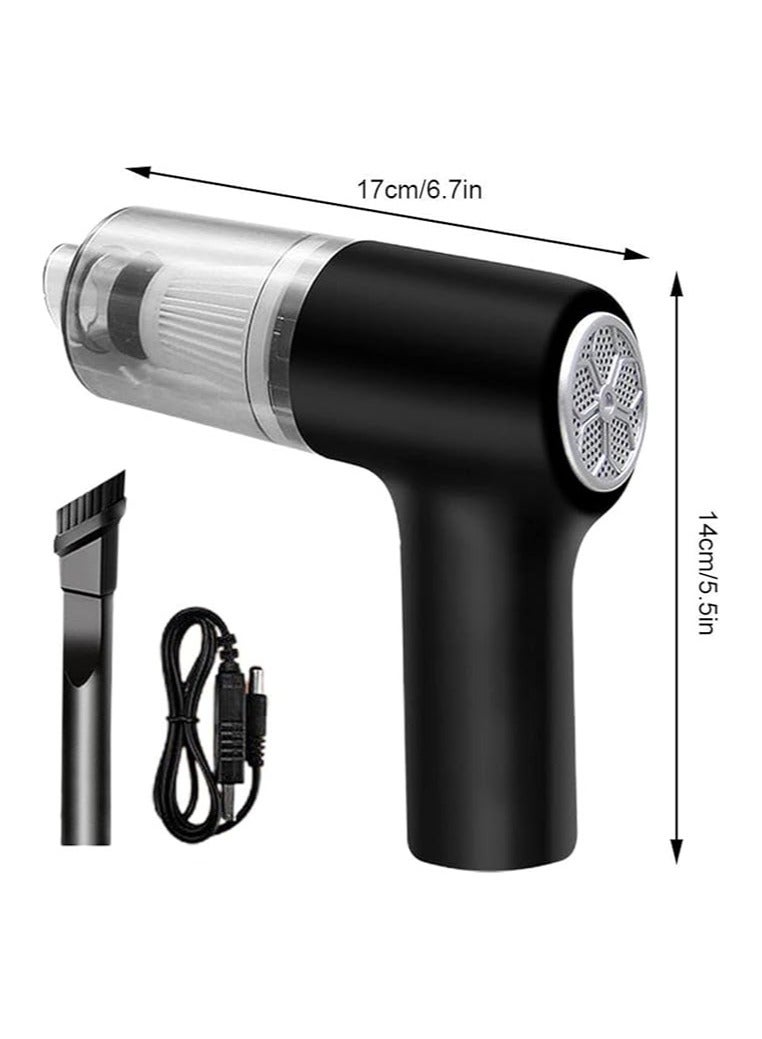 Portable Handheld Vacuum Cleaner for Car, Desktop, and Household Cleaning Wireless, Mini, and Pet Hair Suction Device - Image 2