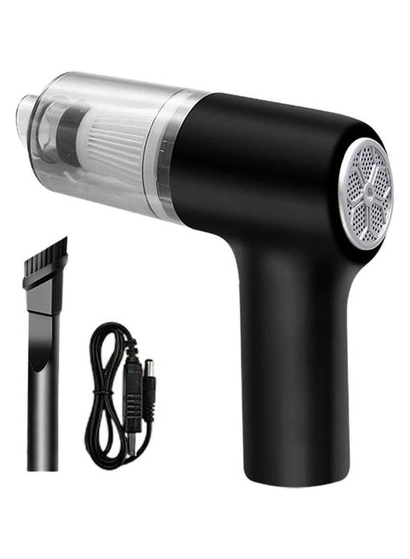 Portable Handheld Vacuum Cleaner for Car, Desktop, and Household Cleaning Wireless, Mini, and Pet Hair Suction Device - Image 1
