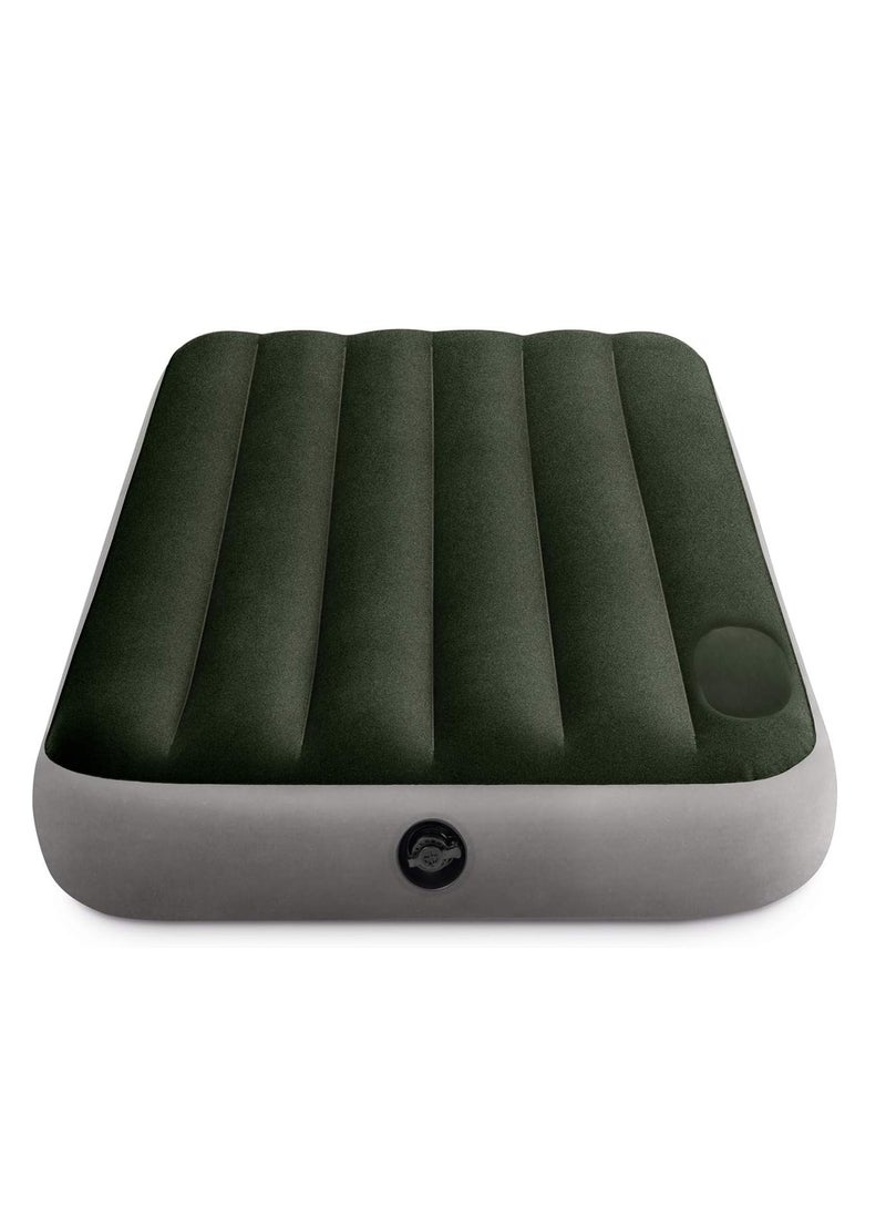 INTEX Dura Beam Downy Airbed with Built-in Foot Pump，Portable Inflatable Mattress For Indoor And Outdoor Use  - Image 4
