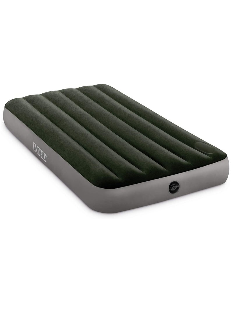 INTEX Dura Beam Downy Airbed with Built-in Foot Pump，Portable Inflatable Mattress For Indoor And Outdoor Use  - Image 5