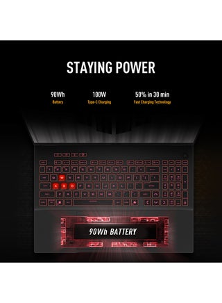 TUF A16 Gaming (2025) Laptop With 16-Inch FHD+ Display, AMD Ryzen 7-260 Processor/16GB RAM/512GB SSD/8GB NVIDIA GeForce RTX 5050 Graphics/Windows 11 Home Jaeger Gray - view 5