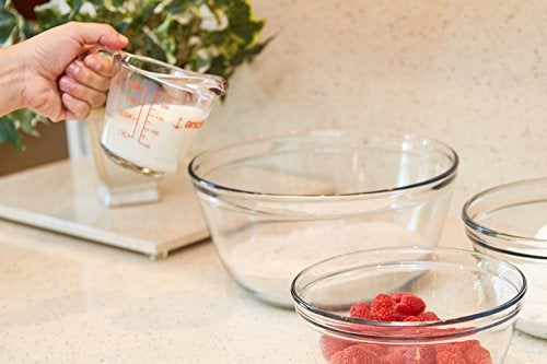 Anchor Hocking Glass Measuring Cups, 3 Piece Set (1 Cup, 2 Cup, 4 Cup liquid measuring cups) - Image 5