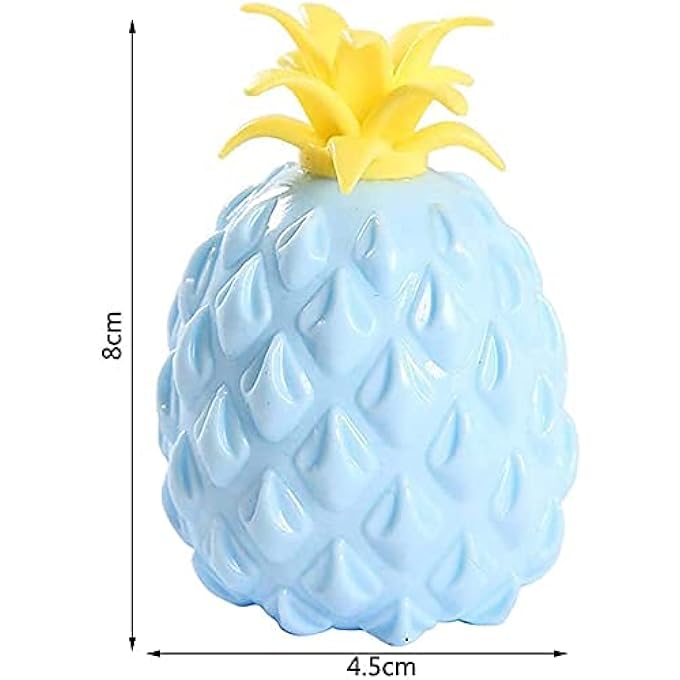 N.C Pineapple Sensory Squeeze Stress Ball Fidget Toy - Image 2