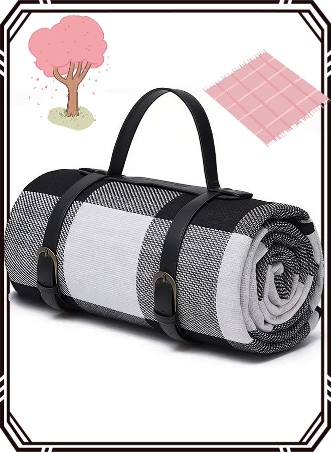 أبيكس 200 سم طوي نزهة بطانية للماء الشاطئ نزهة بطانية في الهواء الطلق المحمولة نزهة الحصير للتخييم حديقة الأسرة بارك مع الحصير نزهة المتاح - Image 1