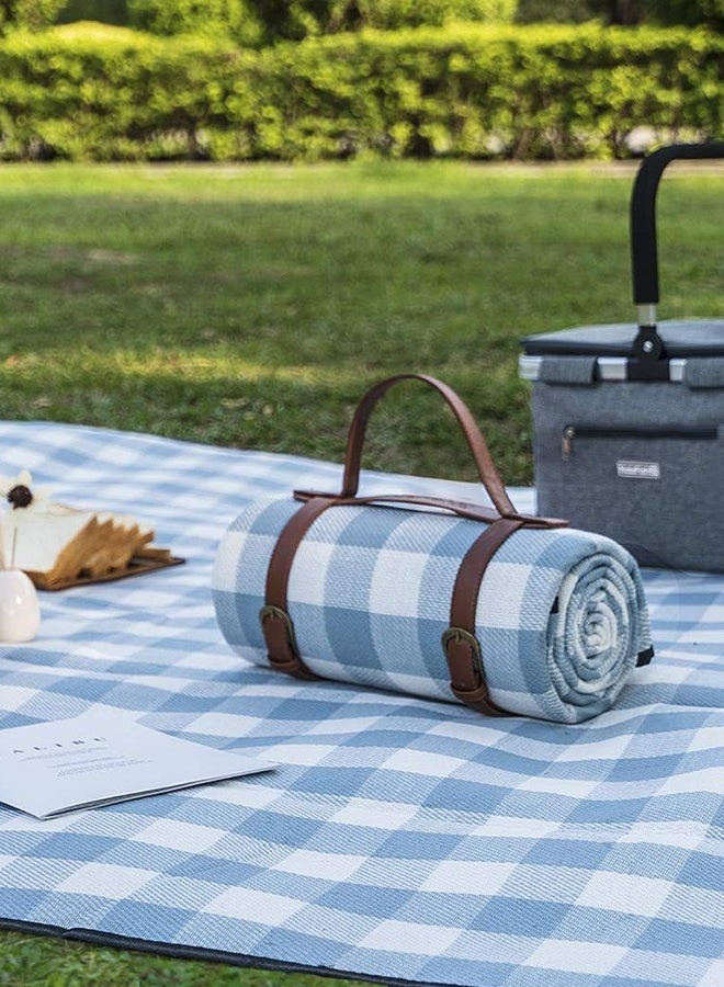 أبيكس 200 سم طوي نزهة بطانية للماء الشاطئ نزهة بطانية في الهواء الطلق المحمولة نزهة الحصير للتخييم حديقة الأسرة بارك مع الحصير نزهة المتاح - Image 5