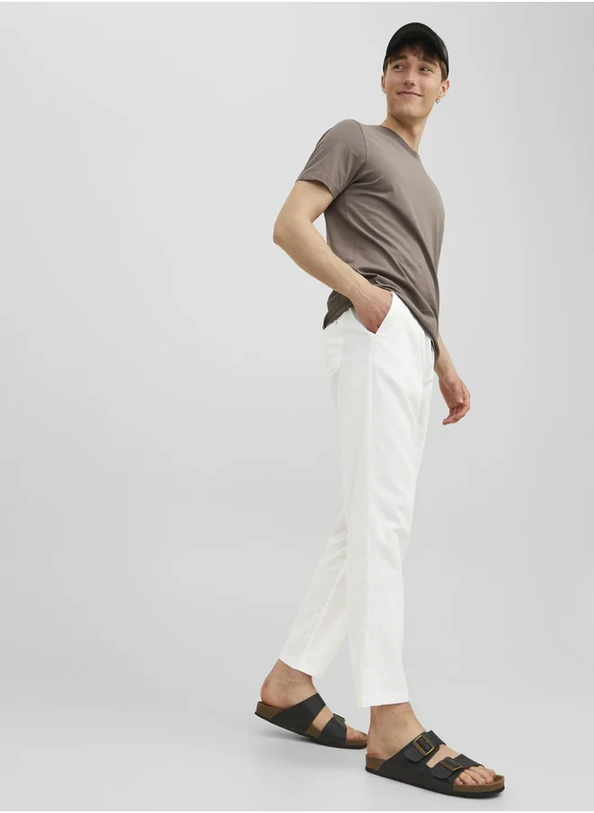 جاك اند جونز Jack & Jones Mid Rise Relaxed Fit Joggers