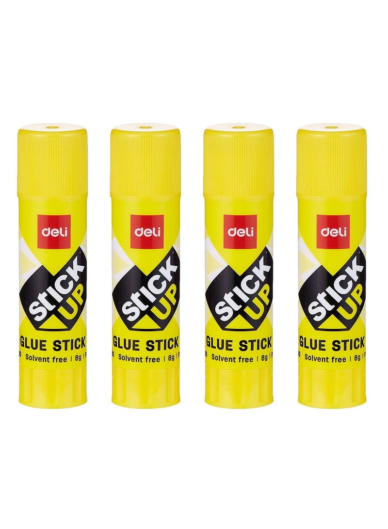 Deli 4-Piece Glue Stick 8gm - Image 1