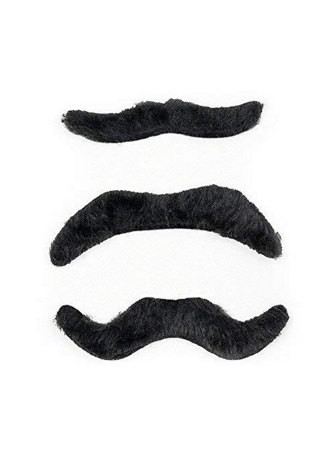 Kicko Fake Mustaches Pack Of 12 Dress Up For Your Movember Events Novelty And Toy For Parties Kids Favors Adults Fun Birthday Cinco De Mayo Fiesta Games Home - Image 3