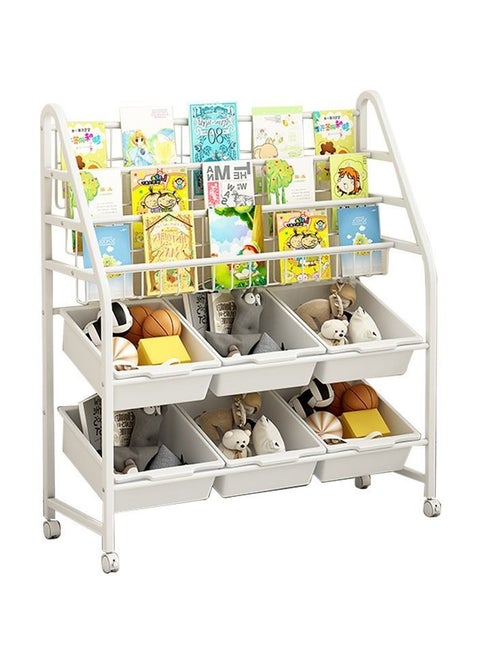 Children's Bookshelf Toy Storage Rack