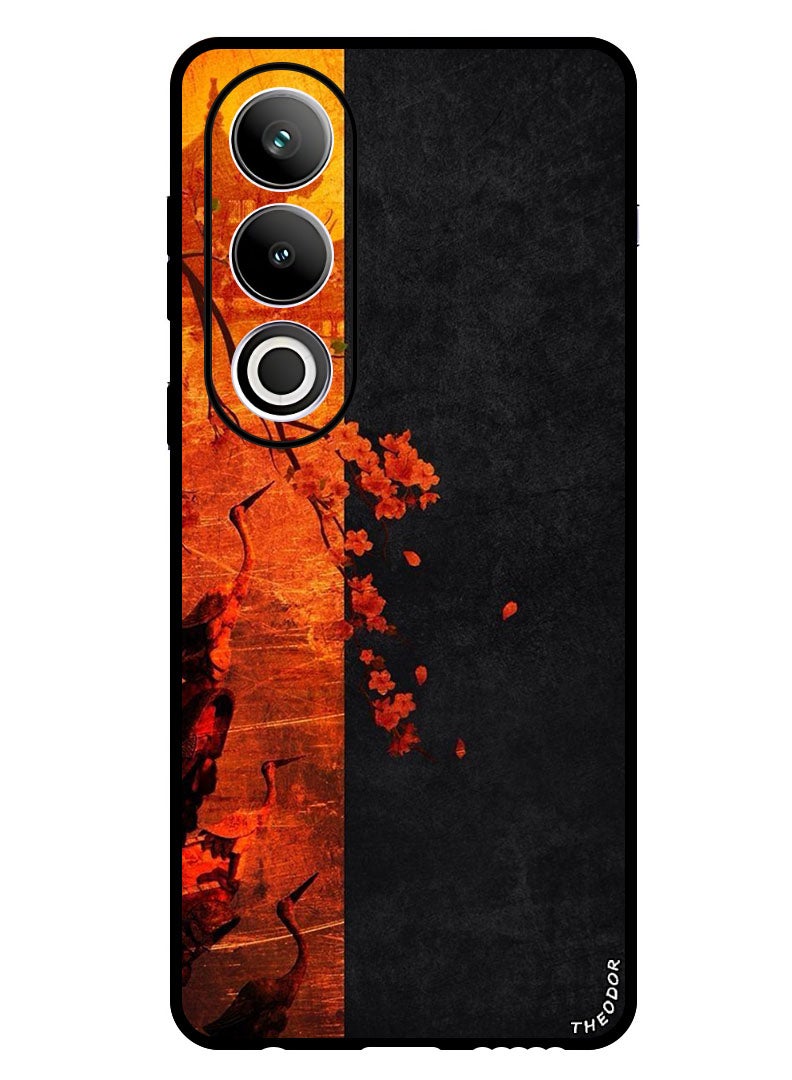 Theodor Protective Case Anti Scratch Shock Proof Bumper Cover For OnePlus Ace 3V Flower Abstract 4 - Image 1