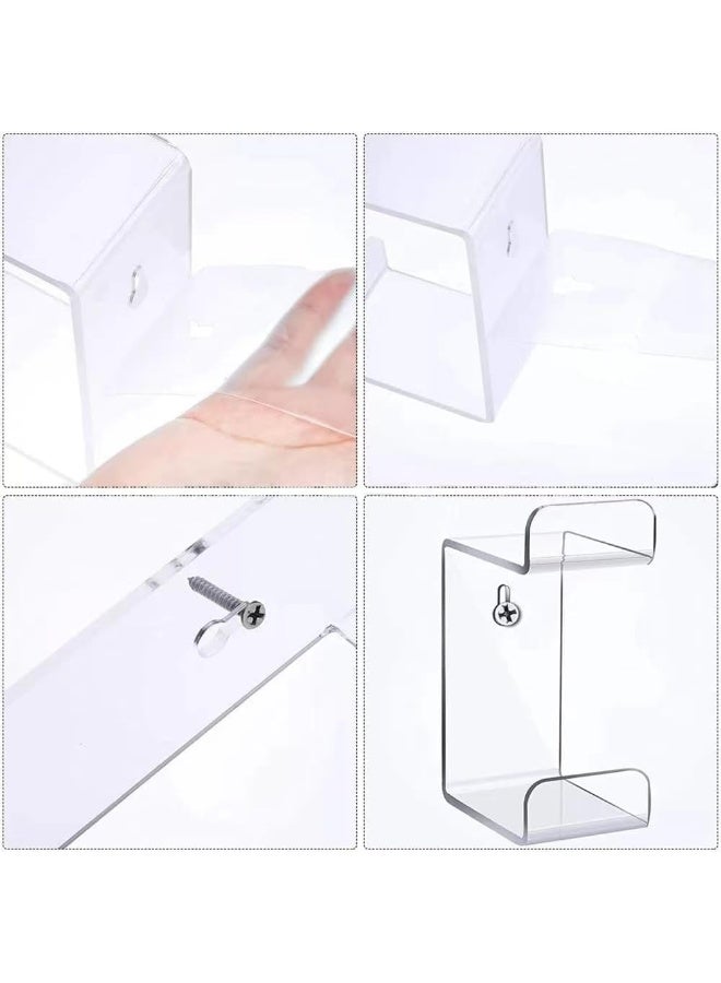 TPGP 2Pcs Acrylic Game Controller And Headphone Holders, Universal Dual Stand, Display Stand (Black) - Image 3
