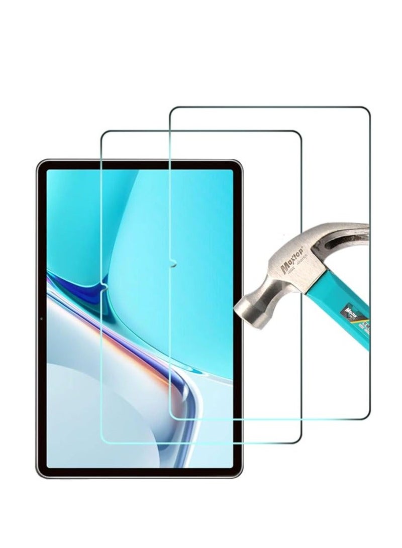 2-pack, compatible with Huawei MatePad 11 (2021) screen protector 10.95 inches, tempered glass for (2021), 9H scratch resistant, no bubbles, easy to install - Image 1
