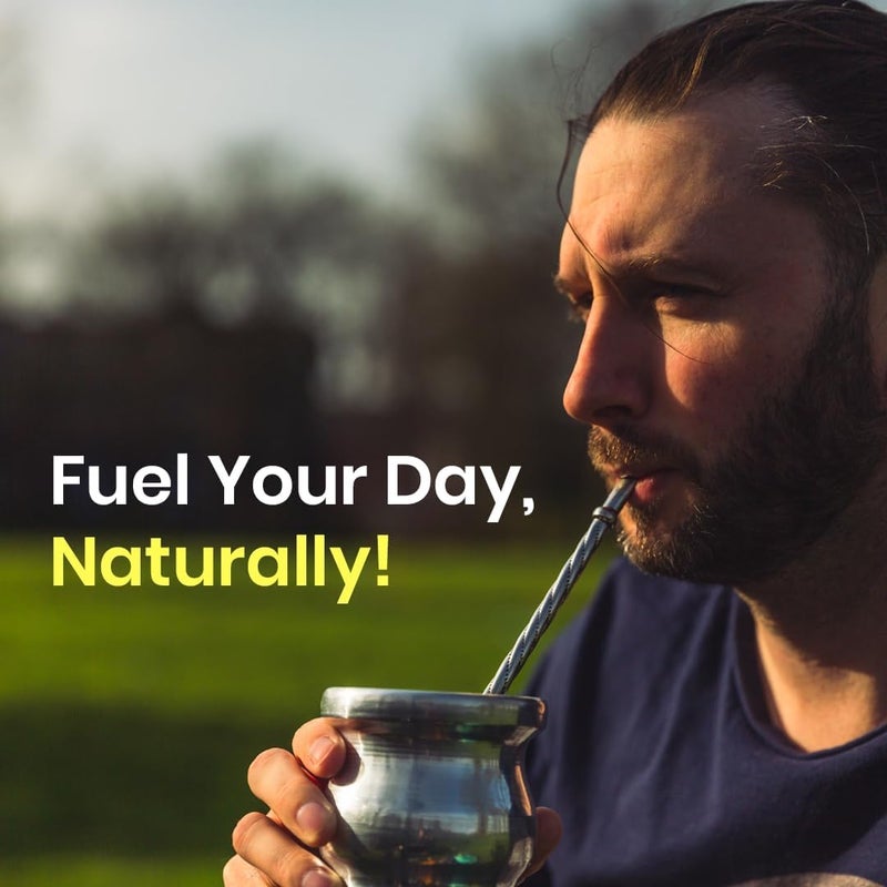 Yerba Mate شاي ييربا ماتي أجوانتادورا ديسبالادا، 500 جرام، خالي من السيقان، غني بالعناصر الغذائية، مشروب معزز للطاقة، مثالي للشاي الساخن والبارد، خالي من الجلوتين، مصنوع في الأرجنتين، ييربا ماتي عضوي أصلي - Image 4