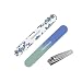 Tweezerman Blue and Green Paisley Manicure Kit - Image 2