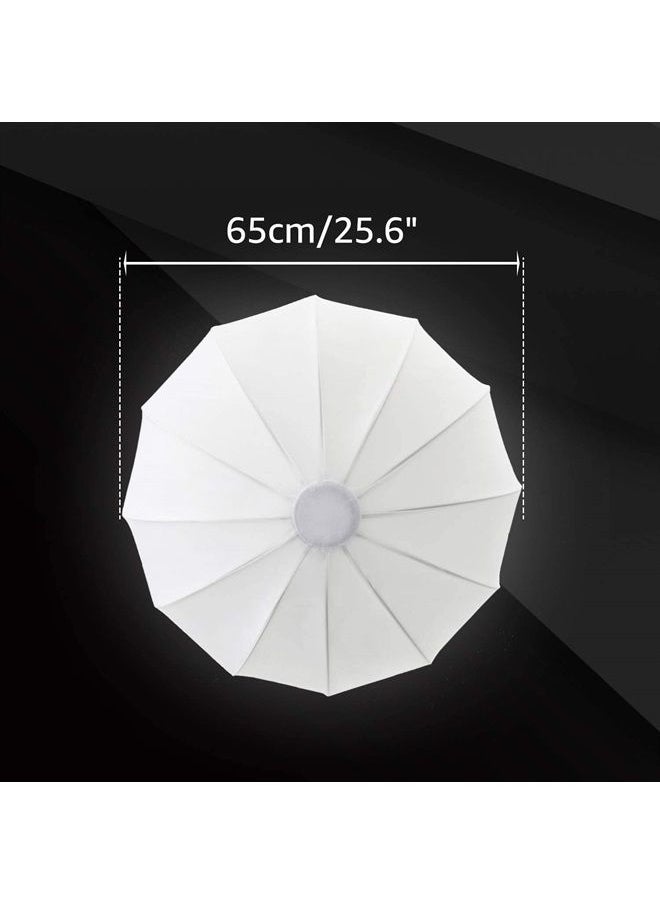 Godox - Godox CS-65D Lantern Softbox 25.6inch/65cm Soft Lighting Modifier for Godox SL-60W SL150W II FV150 AD300PRO AD400PRO AD600BM VL150 VL300 - Image 1