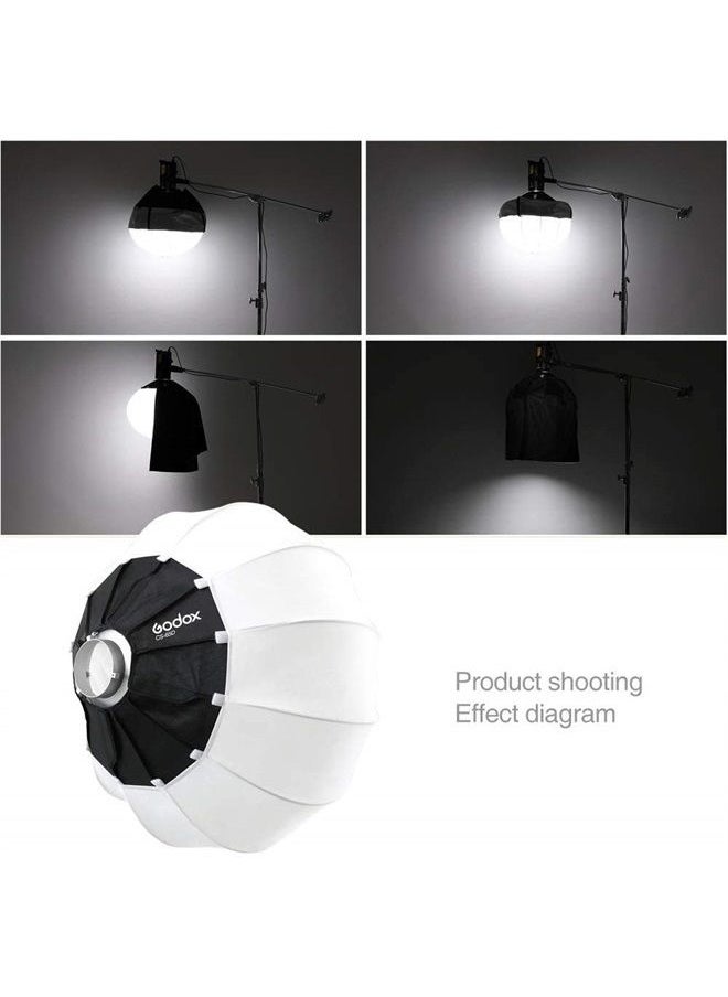 Godox - Godox CS-65D Lantern Softbox 25.6inch/65cm Soft Lighting Modifier for Godox SL-60W SL150W II FV150 AD300PRO AD400PRO AD600BM VL150 VL300 - Image 1