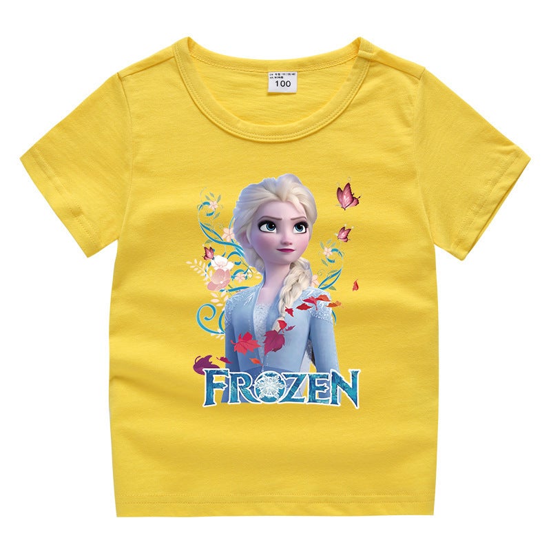 2023 New Children'S Wear Children'S Summer Short-Sleeved T-Shirt Boys And Girls Cotton Base Shirt Baby'S Half-Sleeved T-Shirt Children'S Top - Image 4