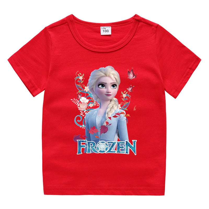 2023 New Children'S Wear Children'S Summer Short-Sleeved T-Shirt Boys And Girls Cotton Base Shirt Baby'S Half-Sleeved T-Shirt Children'S Top - Image 3