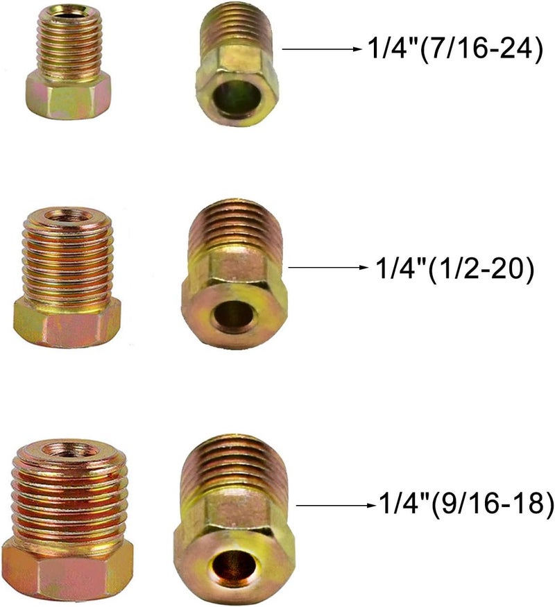 MuHize 25 Ft. 1/4 Brake Line Tubing Kit - Image 3