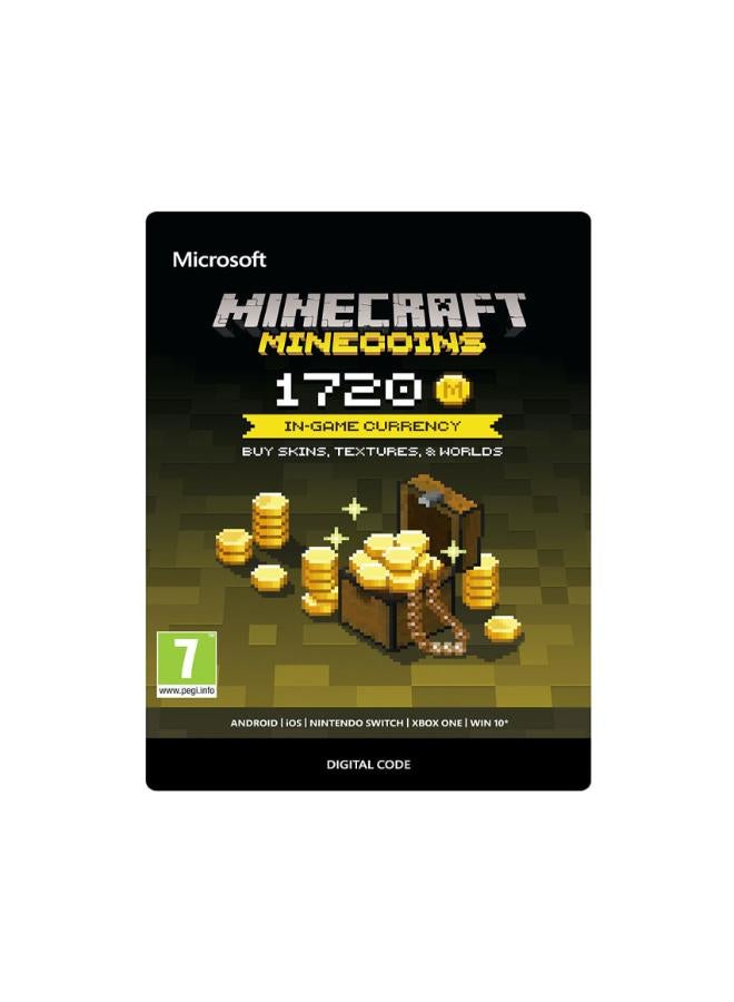 Minecraft Minecoin Digital Code – 1720 Coins