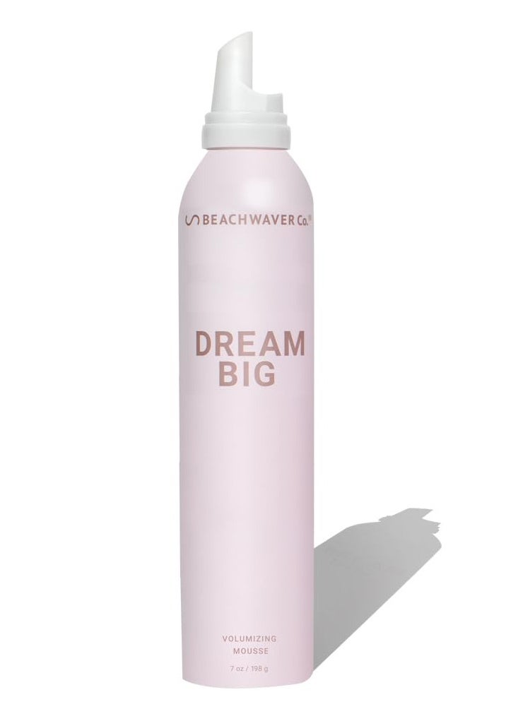 Beachwaver - Beachwaver Dream Big Volumizing Mousse - Lightweight and Flexible Hair Mousse for Volume and Hold - Add Fullness to Damp or Dry Hair - Vegan (7 Fl Oz) - Image 1