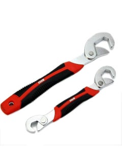 Gopinath Autolink Gopinath Autolink Stainless Steel Multi Function Socket Adjustable Universal Wrench Spanner Set Tools Snap and Grip Open End Snap N Grip Tool Spanner 9Mm to 32 Mm Works Set of 2 Piece  - Image 1