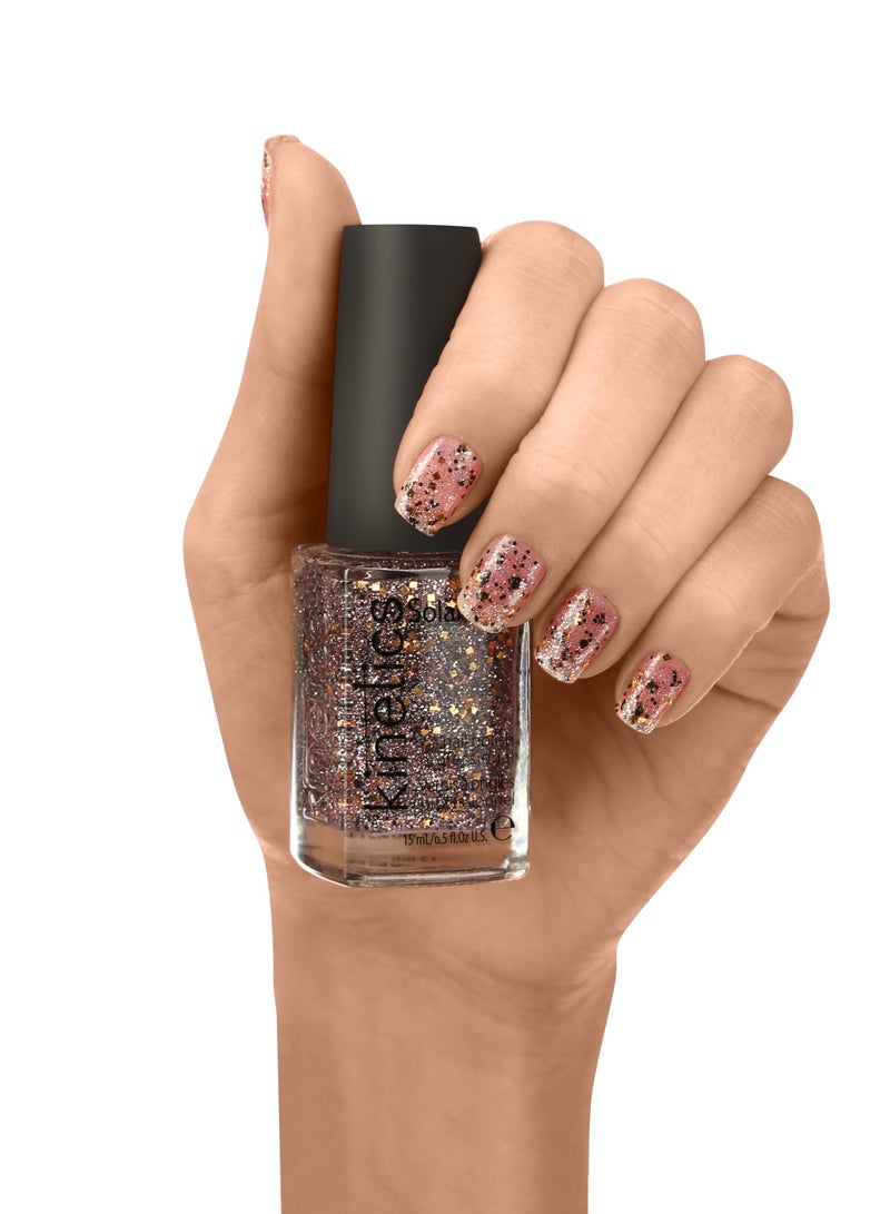 KINETICS SOLARGEL PROFESSIONAL NAIL POLISH 15 ML | #302 RICH & CHICK - Image 2