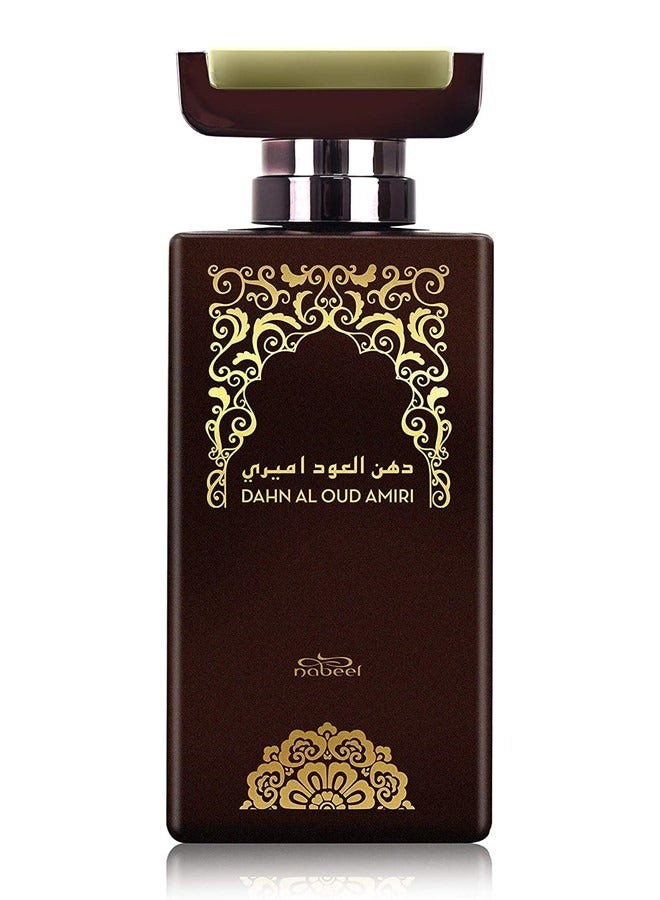 Nabeel Dahn Al Oud Antar Gold 24k Oody Woody Dahn Al Oud Amiri Desert Leather Eau De Parfum 100 ML - Trendy Collection Perfumes - Image 2