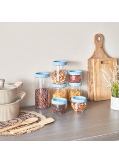 Home Box مجموعة ج jars من سبيكتر 7 قطع تخزين وه stacking 10 × 25 × 10 سم  - Image 1