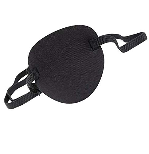 Aeyistry Adjustable Eye Patches For Adults Or Kids For Lazy Eye Amblyopia Strabismus(Black) - Image 1